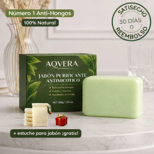 Jabón Antimicótico Natural AQVERA