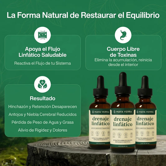 Mayaverra® Gotas para Drenagem Linfática